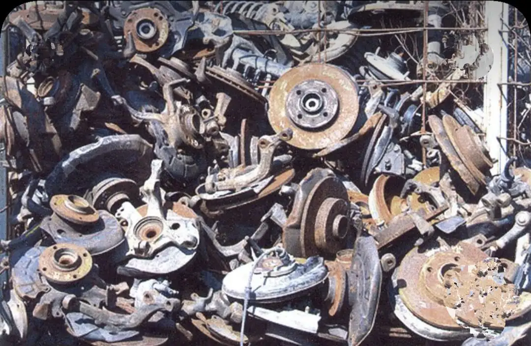 Hurda fren diskleri ve otomotiv metal parçaları